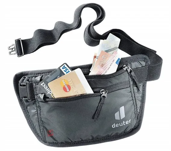 Handtaschen schwarz Security Money Belt I RFID -