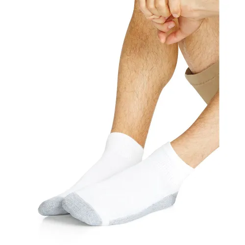 Hanes Men's FreshIQ Ankle Socks