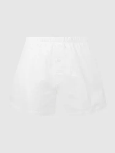 Hanro Boxershorts aus merzerisierter Baumwolle in Weiss
