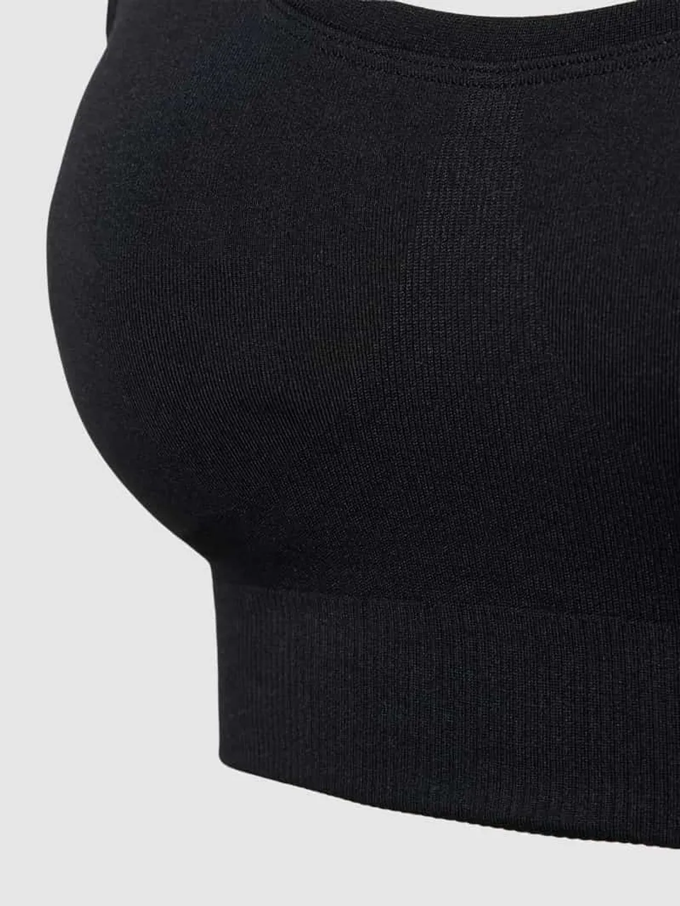 Hanro Bralette mit breiten Trägern Modell 'Touch Feeling' in Black