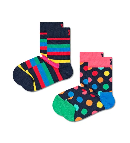 Happy Socks Jungen Set van 2 sokken voor kinderen Socken