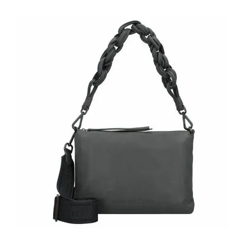 Harbour 2nd Just Pure Florina Schultertasche Leder 30 cm dolphin grey