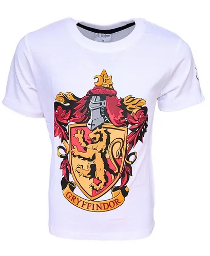 Harry Potter T-Shirt GRYFFINDOR Jungen Kurzarmshirt aus Baumwolle Gr. 134- 164 cm