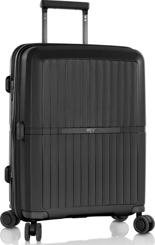 Hartschalen-Trolley HEYS "AirLite, 53 cm" Gr. B/H/T: 41 cm x 53 cm x 22 cm 47 l, schwarz (black) Koffer Handgepäck-Koffer Hartschalen-Koffer TSA Schlo...