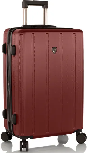 Hartschalen-Trolley HEYS "SpinLite, 66 cm" Gr. B/H/T: 44 cm x 66 cm x 26 cm 75 l, rot (burgundy) Koffer Hartschalenkoffer