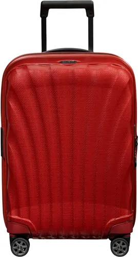 Hartschalen-Trolley SAMSONITE "C-LITE 55 exp" Gr. B/H/T: 40 cm x 55 cm x 20 cm 36 l, rot (chili red) Koffer Handgepäck-Koffer