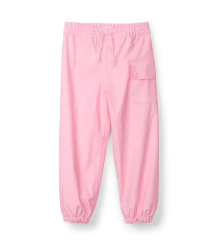 Hatley Mädchen Regenhose Splash Pants Rosa (Hot Pink)