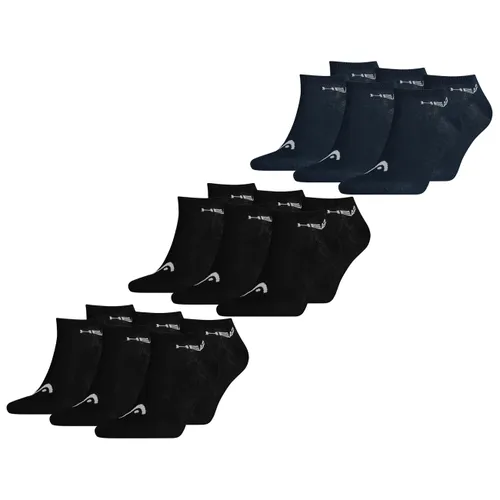 HEAD Herren Damen Unisex Sneaker Basic Sport Socken - 6er 9er 12er Multipack