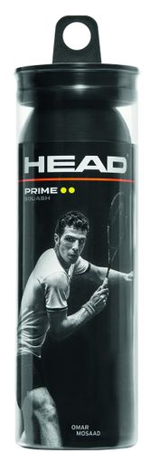 HEAD Squashbälle Prime Einheitsgröße Schwarz