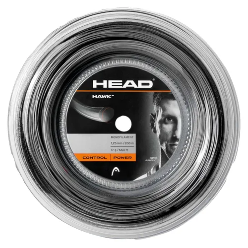 HEAD Unisex-Erwachsene Hawk Rolle 200 Tennis-Saite