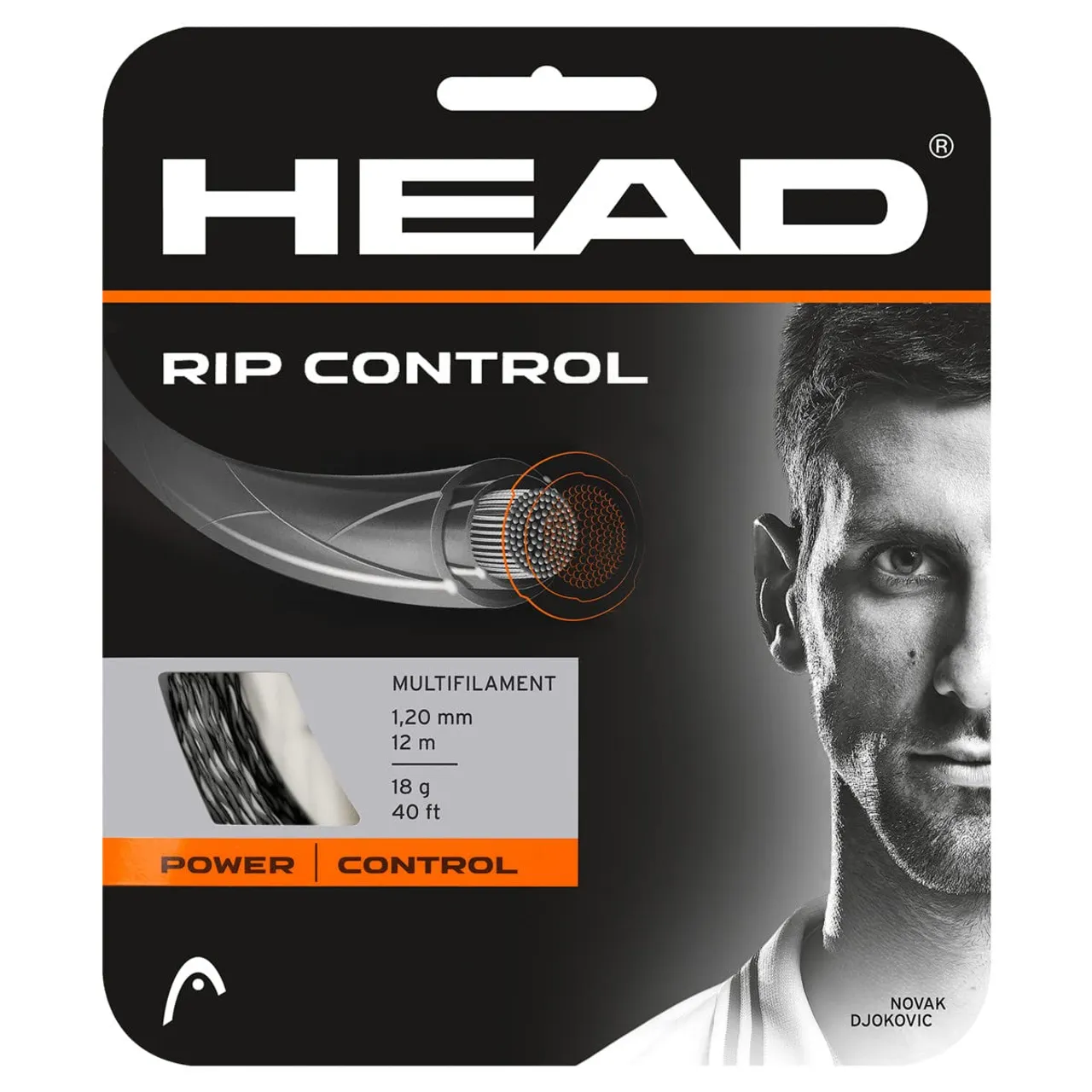 HEAD Unisex-Erwachsene RIP Control Set Tennis-Saite