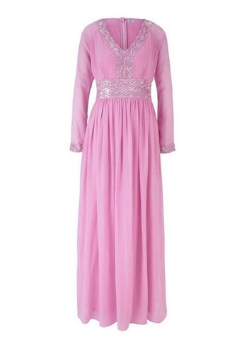 heine Abendkleid Heine Damen Abendkleid mit Pailletten, pink