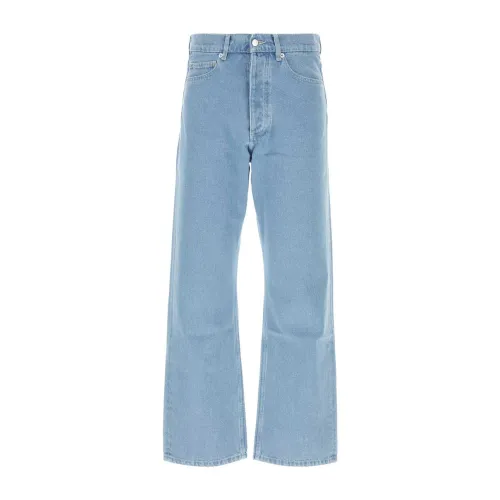 Hellblaue Jeans aus Denim Nanushka