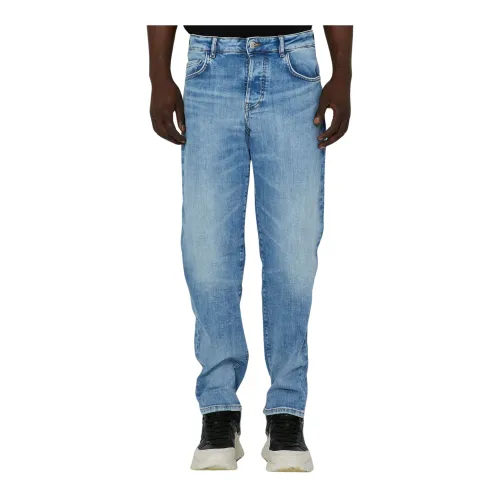 Helle Waschung Basic Jeans Fünf-Taschen-Modell John Richmond