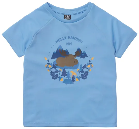 Helly Hansen K Marka T-Shirt Bright Blue Kids Unisex 1