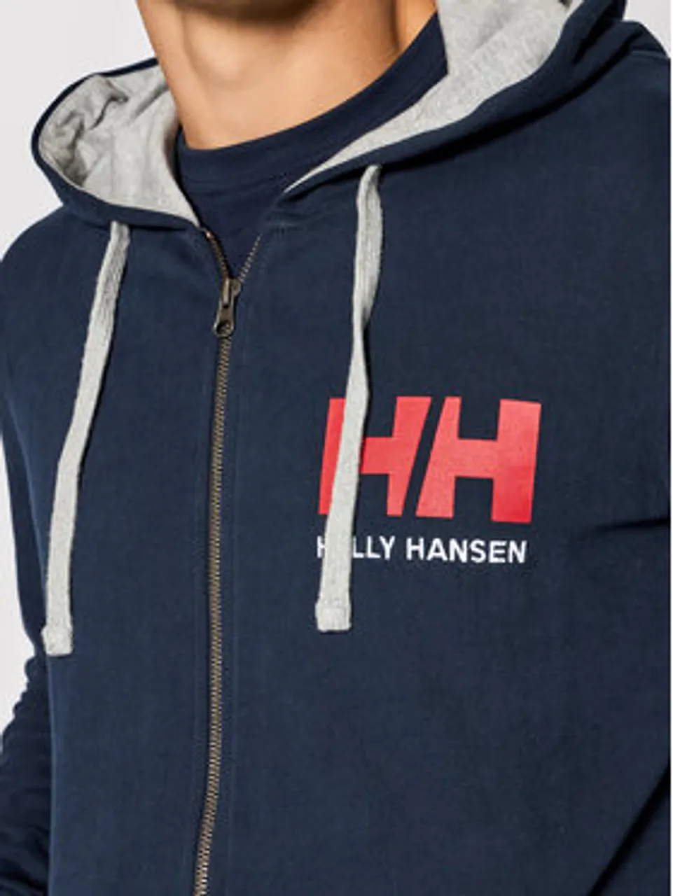 Helly Hansen Sweatshirt Logo 34163 Dunkelblau Regular Fit
