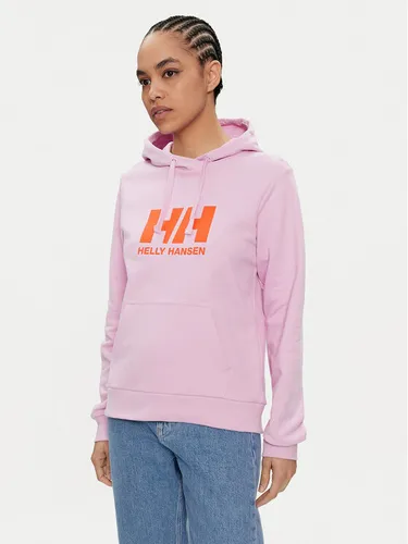 Helly Hansen Sweatshirt W Hh Logo Hoodie 2.0 34460 Rosa Regular Fit