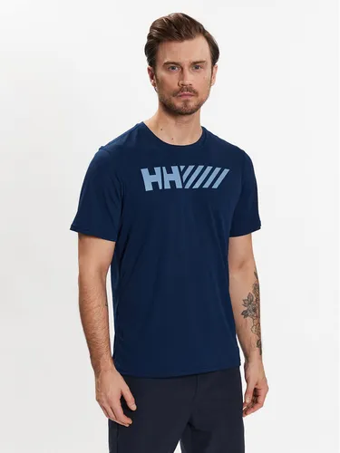 Helly Hansen Technisches T-Shirt Lifa 48498 Dunkelblau Regular Fit