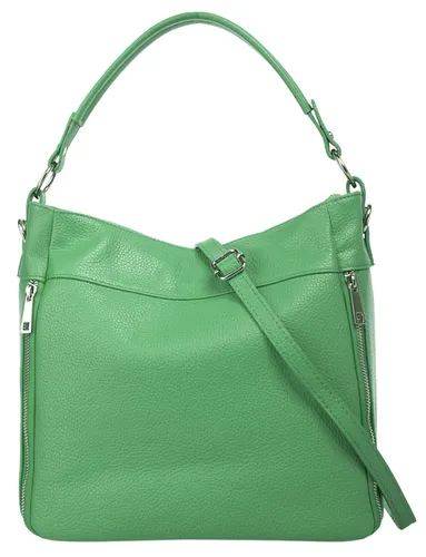 Henkeltasche CLUTY Gr. B/H/T: 35 cm x 27 cm x 9 cm onesize, grün (mint) Damen Taschen Handtaschen