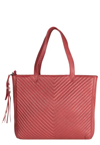 Henkeltasche LEGEND "Magenta" Gr. B/H: 35 cm x 29 cm, rot Damen Taschen Handtaschen
