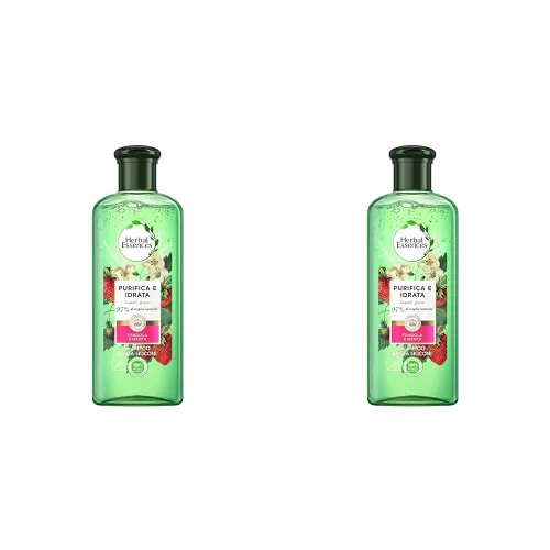 Herbal Essences Shampoo mit weißer Erdbeere und Süßminze