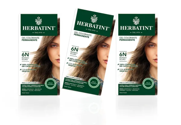 Herbatint Dauerhaftes Farbgel für empfindliche Haut (6N
