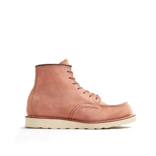 Heritage Moc Toe Boot Dusty Rose Red Wing Shoes