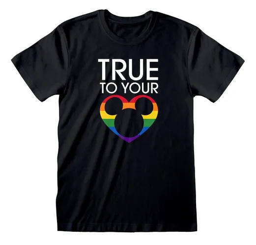 Heroes Inc Print-Shirt True to your Heart Rainbow T-Shirt - Disney