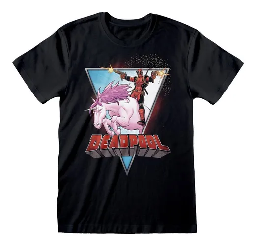 Heroes Inc T-Shirt Unicorn Rider - Marvel Deadpool