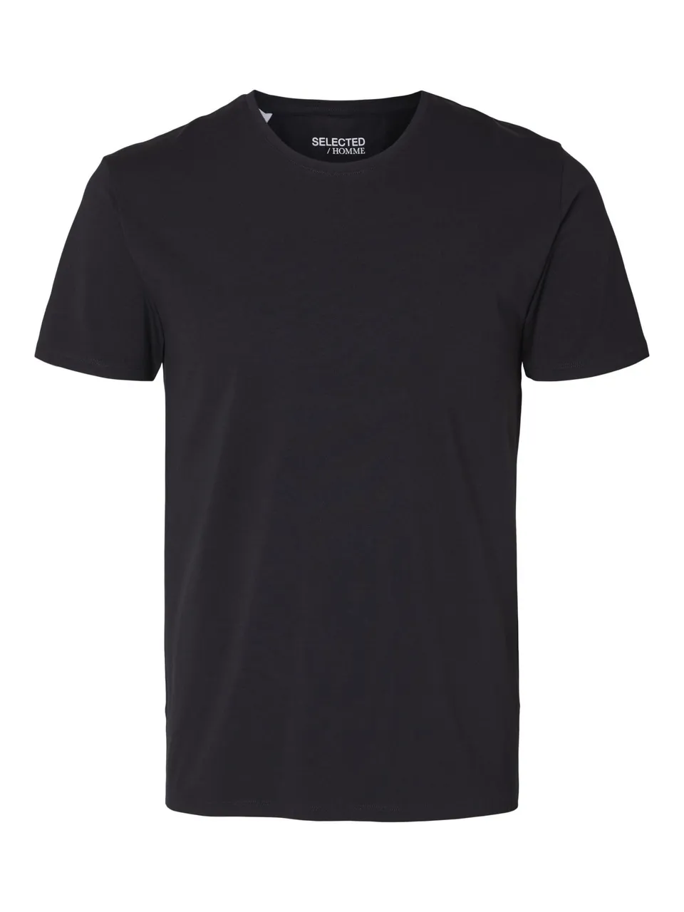 Herren Selected Basic T-Shirt | Einfarbiges Rundhals