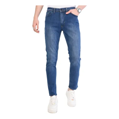 Herren Stretch Regular Fit Jeans - Dp30-Nw True Rise