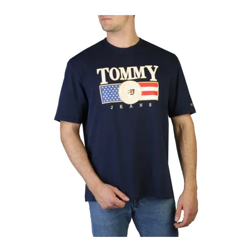 Herren T-Shirt mit sichtbarem Logo Tommy Hilfiger
