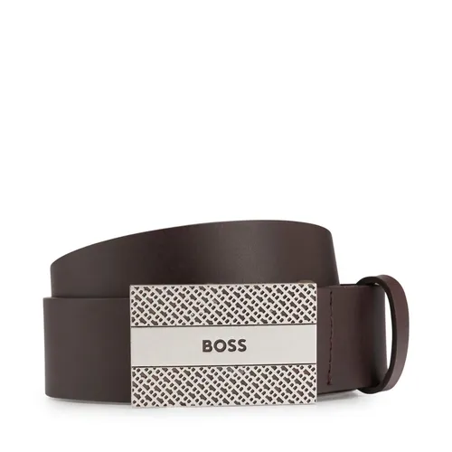 Hugo Boss BOSS Ledergürtel Calindo aus Veloursleder mit Logo-Schliesse aus  Metall 50470776/00 - Preise vergleichen