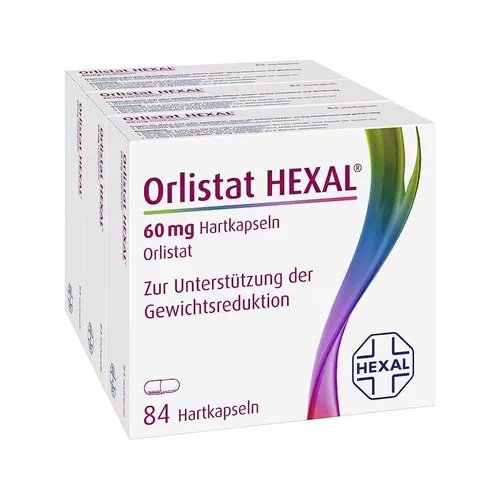 Hexal - ORLISTAT 60 mg Hartkapseln Abnehmen