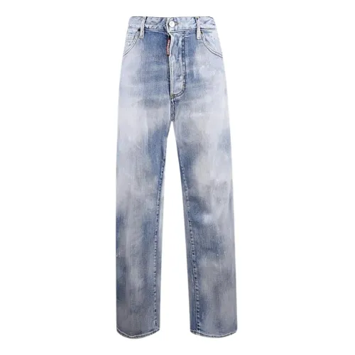 High Waist Denim Jeans Dsquared2