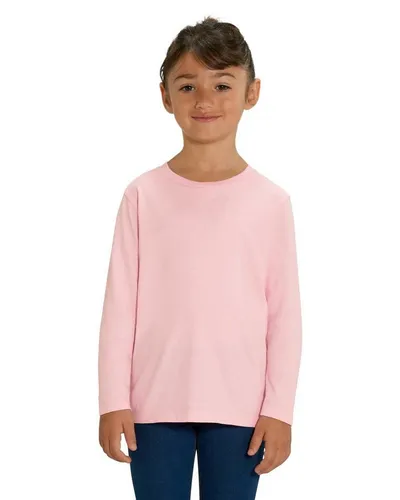 Hilltop T-Shirt Hochwertiges Kinder Langarmshirt /100% Bio-Baumwolle