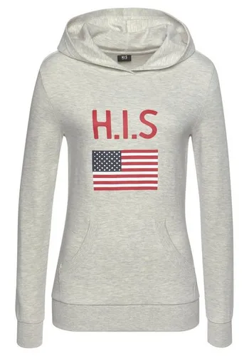 H.I.S Kapuzensweatshirt mit Logodruck und Kängurutasche, Loungeanzug, Hoodie