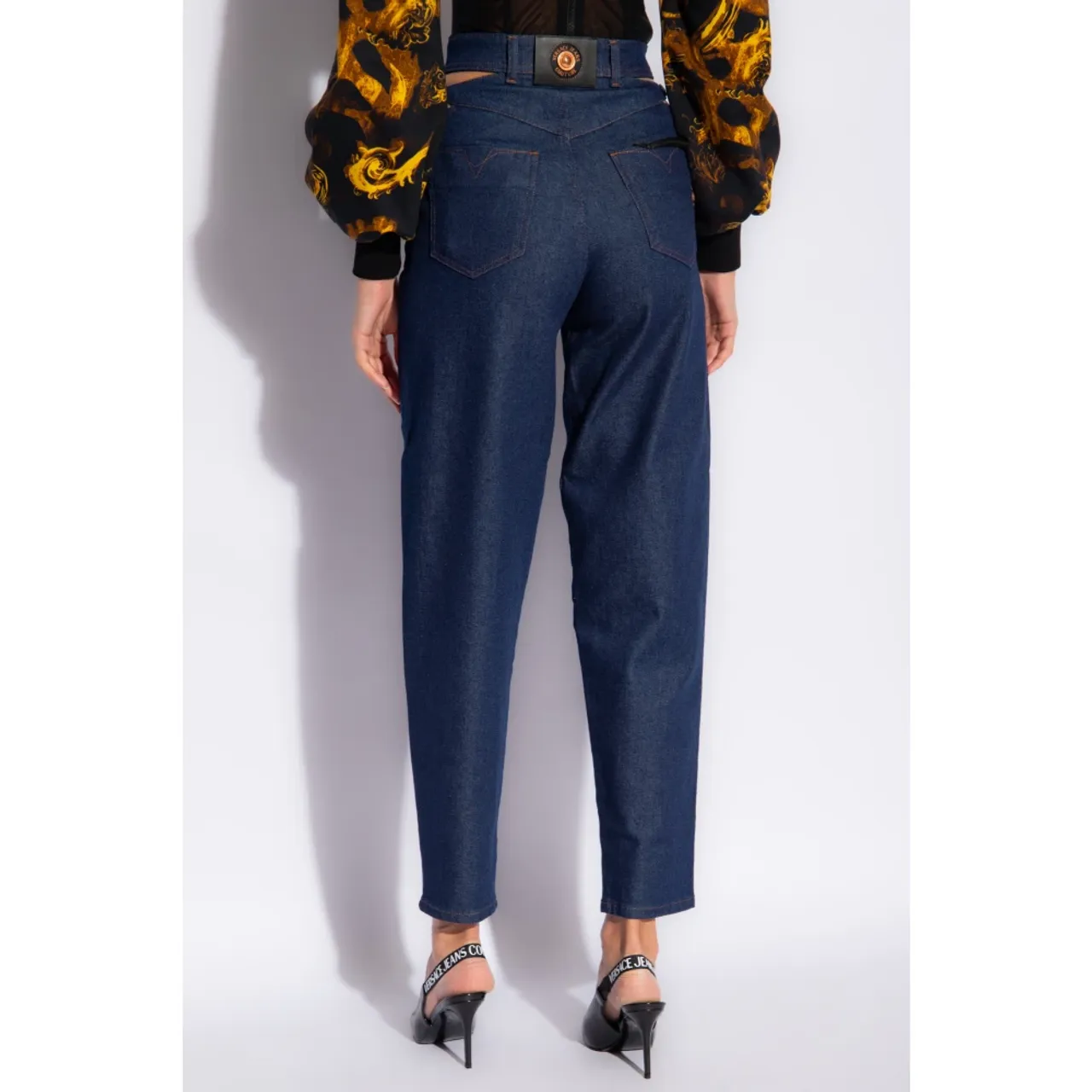 Hochtaillierte Hose Versace Jeans Couture