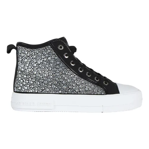 Hohe EVY Sneakers mit Strass Michael Kors
