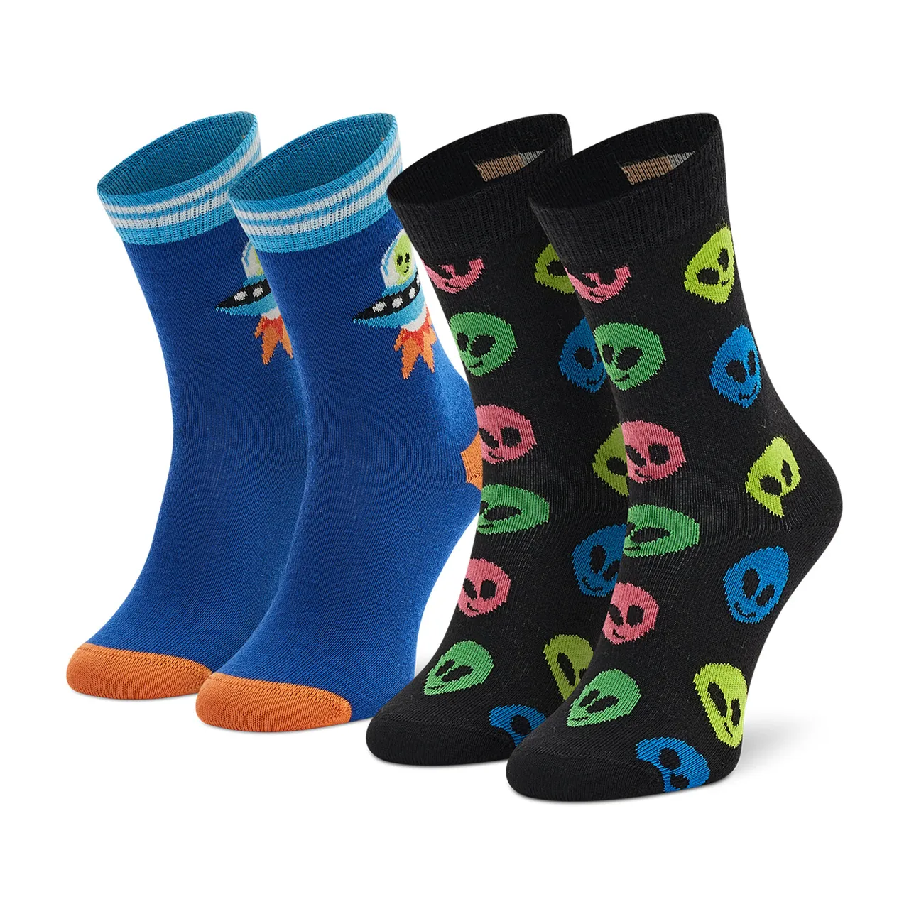 Hohe Kindersocken Happy Socks KALN02-9300 Bunt