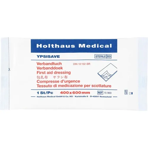Holthaus medical - VERBANDTUCH Ypsisave 40x60 cm klein steril Erste Hilfe & Verbandsmaterial