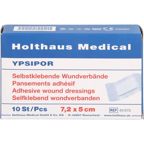 Holthaus medical - WUNDVERBAND Ypsipor steril 5x7,2 cm Erste Hilfe & Verbandsmaterial