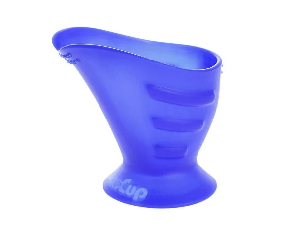 Hoppediz Poncho Hoppediz CamoCup® der Trinklernbecher Farbe blau