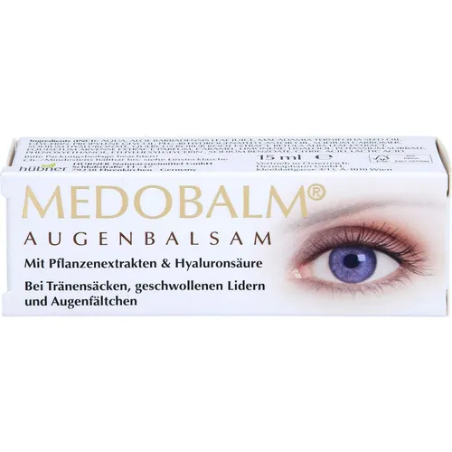 Hübner Naturarzneimittel - MEDOBALM Augenbalsam Augencreme 015 l