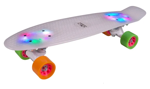HUDORA - Skateboard Rainglow - 12134