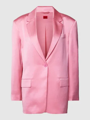 HUGO Blazer mit Pattentaschen Modell 'Agura' in Pink