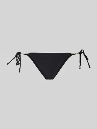 HUGO CLASSIFICATION Bikini-Hose mit Strasssteinen in Black