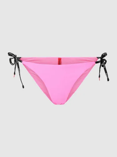 HUGO CLASSIFICATION Bikini-Slip mit Schnürung Modell 'PURE' in Pink