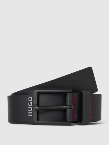 HUGO Gürtel aus Rindsleder Modell 'Gelio' in Black
