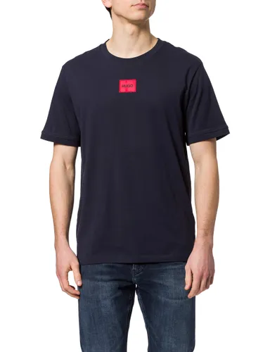HUGO Herren Diragolino212 T-Shirt aus Baumwoll-Jersey mit